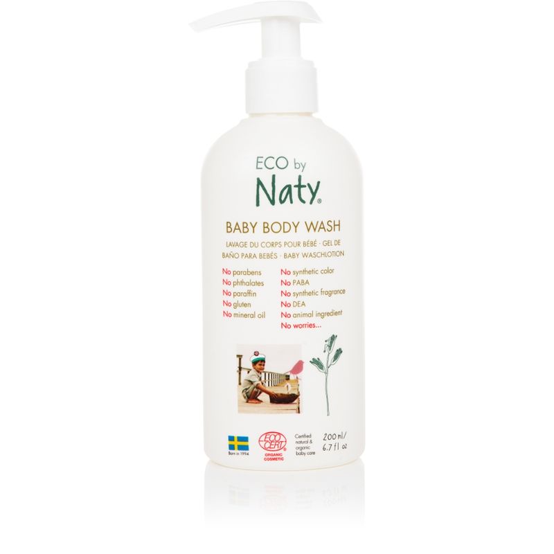 Naty Eco by Naty Waschlotion mit organischer Aloe Vera 200 ml - Produktbild