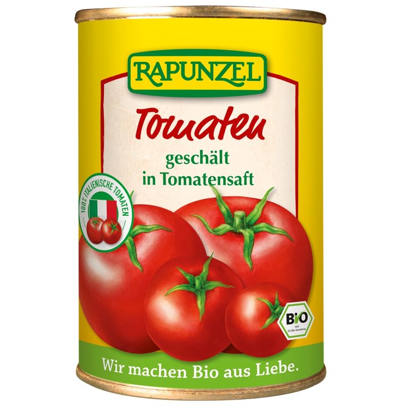 Rapunzel Tomaten geschält in der Dose - Produktbild