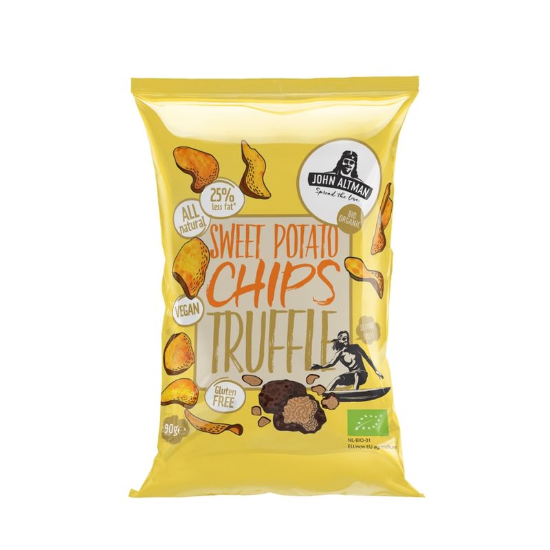 John Altman Organic Sweet Potato Chips Truffle 90g - Produktbild