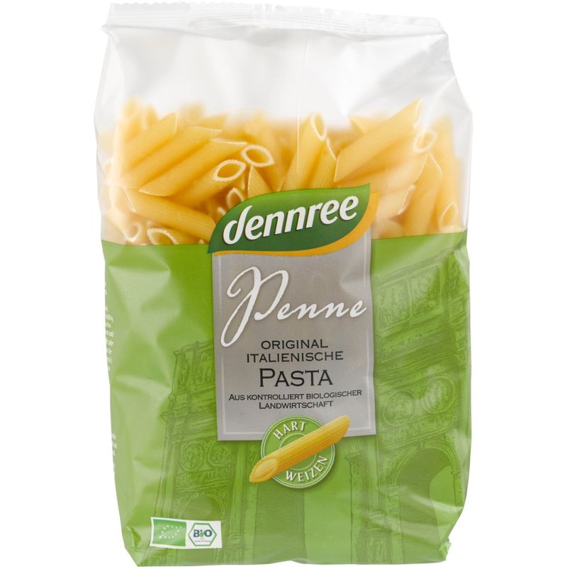 dennree Original italienische Hartweizen-Penne - Produktbild