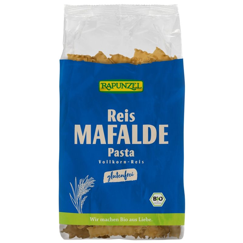 Rapunzel Reis-Mafalde, Getreidespezialität aus Vollkorn-Reis - Produktbild