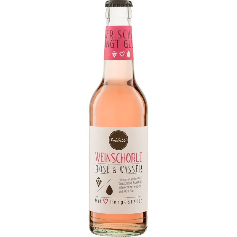 Riegel Eigenmarke SCHLÜKK - Roséschorle Mehrweg 0,33l - Produktbild