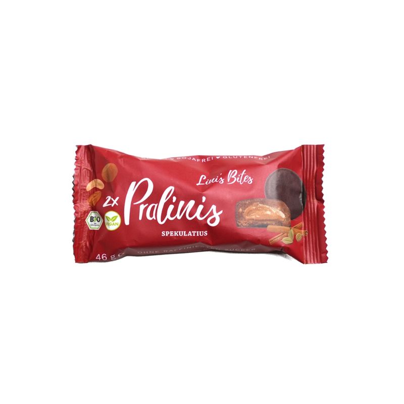 Lini's Bites Bio Spekulatius Pralinis, 46 g - Produktbild