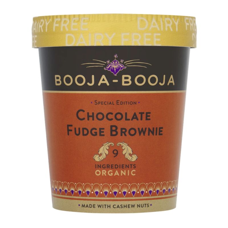 Booja Booja CHOCOLATE FUDGE BROWNIE ICE CREAM °New Edition° - Produktbild