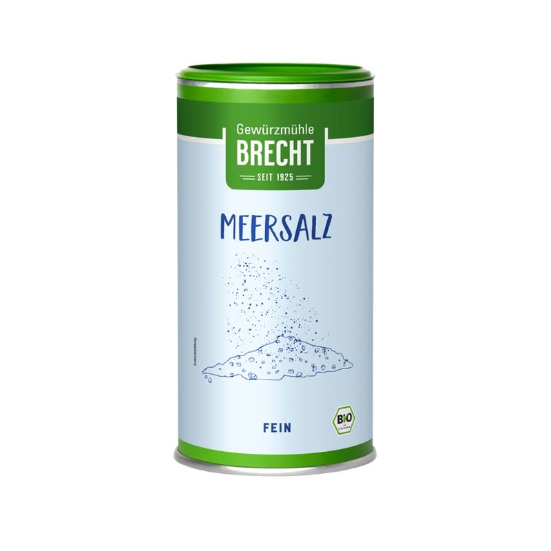 Gewürzmühle Brecht Bio-Meersalz fein - Produktbild