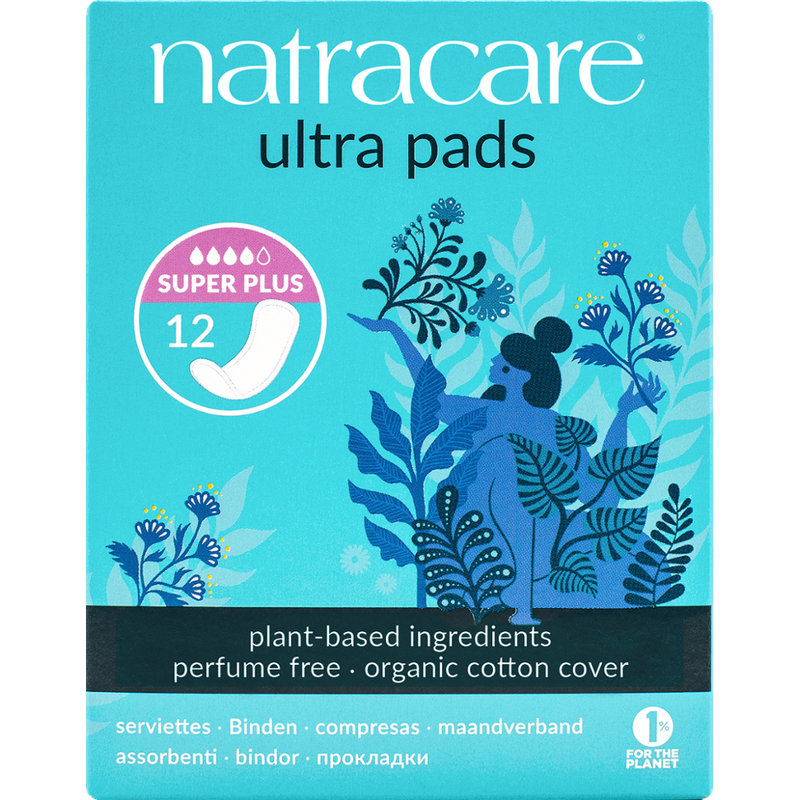 Natracare Binde Ultra Super Plus 12 St - Produktbild
