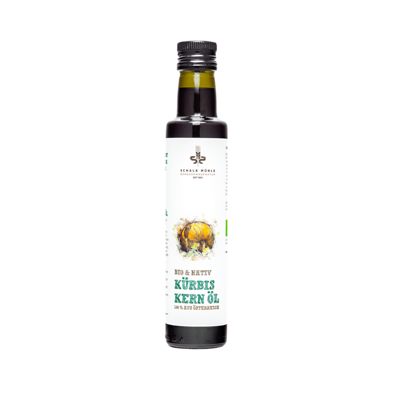 Schalk Mühle 250 ml Bio Österreichisches Kürbiskernöl nativ - Produktbild