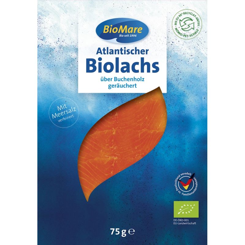 Bio Mare Bio Mare geräucherter Biolachs - Produktbild