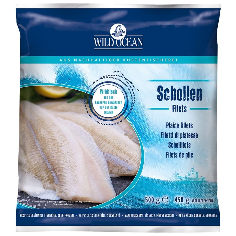 Wild Ocean Schollen Filets - Produktbild