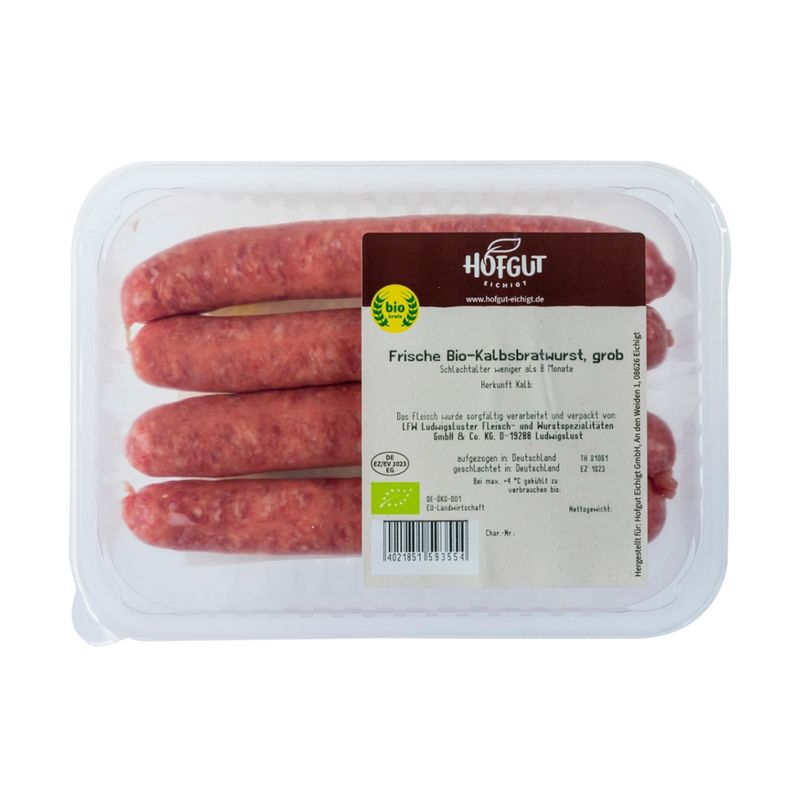 Königshofer Frische Kalbsbratwurst, grob - Produktbild
