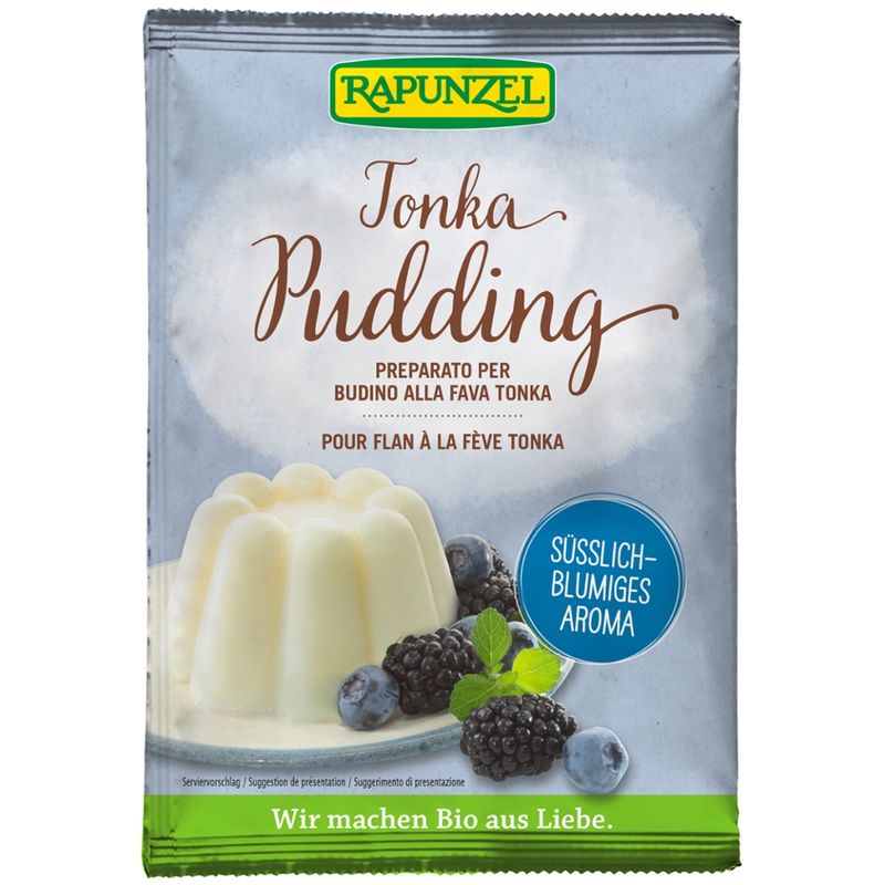 Rapunzel Puddingpulver Tonka - Produktbild