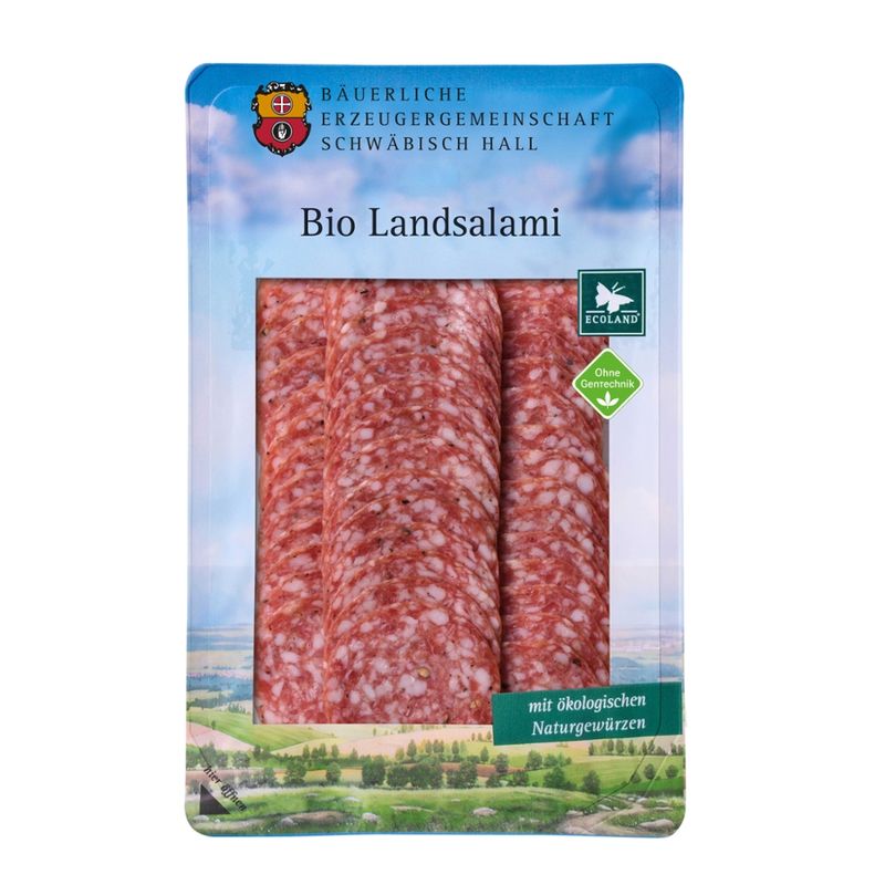 Bäuerliche Erzeugergemeinschaft Schwäbisch Hall Bio Landsalami - Produktbild