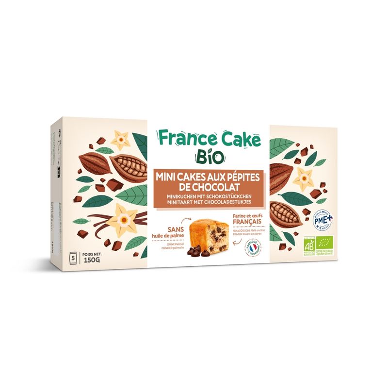 France Cake  Minikuchen mit Schokoladenstückchen - Produktbild