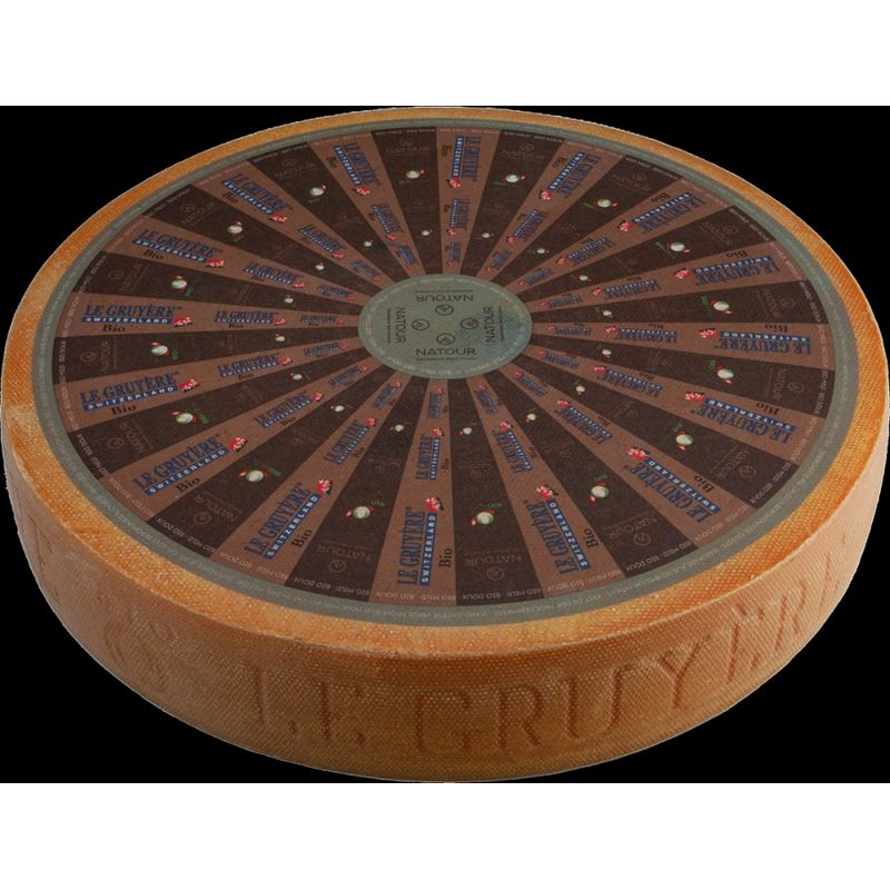 InterCheese 100919_Le Gruyère AOP "Bio VK", mild 6 Monate, Laib ca. 33 kg - Produktbild