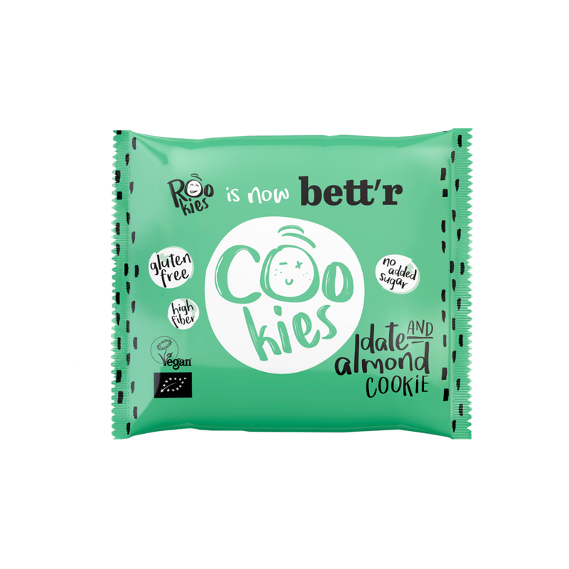 Bett'r Rookies Dates and Almonds 40g, glutenfrei - Produktbild