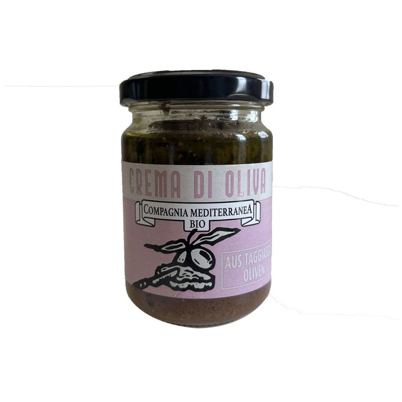 Compagnia Bio Mediterranea Ligurische Bio Taggiasca Olivencreme - Produktbild