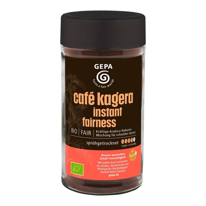 GEPA - The Fair Trade Company Bio café kagera instant fairness - Produktbild