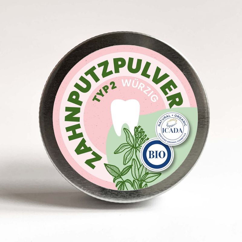 SCHETTLERs Zahnputzpulver - Typ 2 Dose - Produktbild