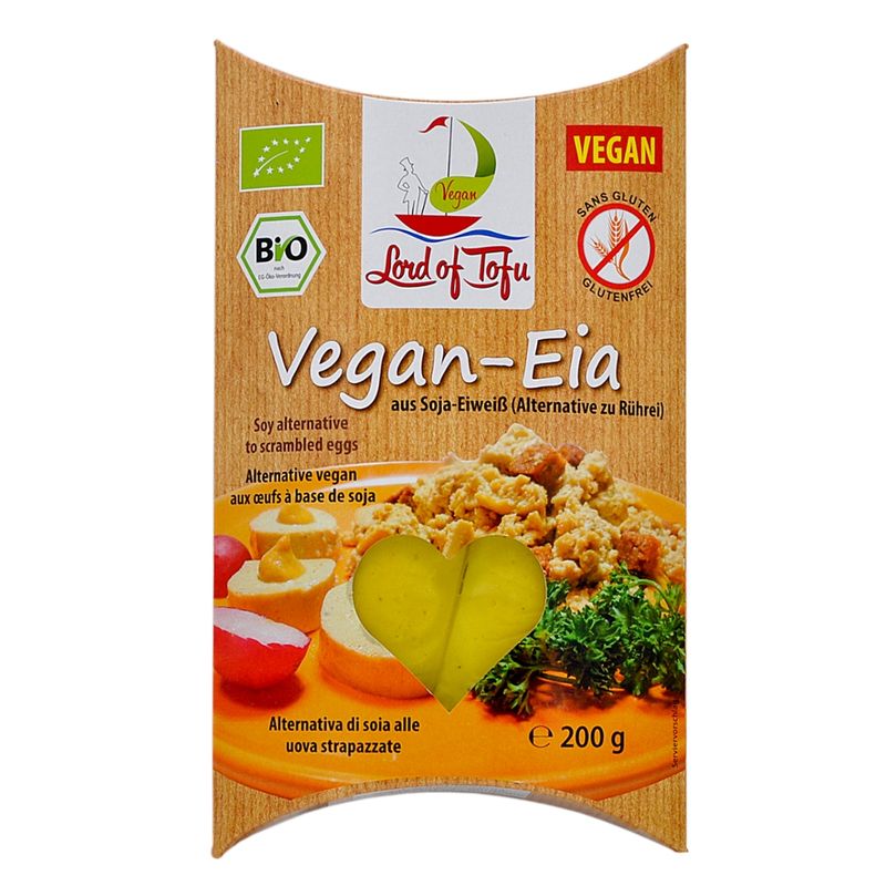Lord of Tofu Vegan-Eia aus Sojaeiweiß (Alternative zu Rührei) - Produktbild