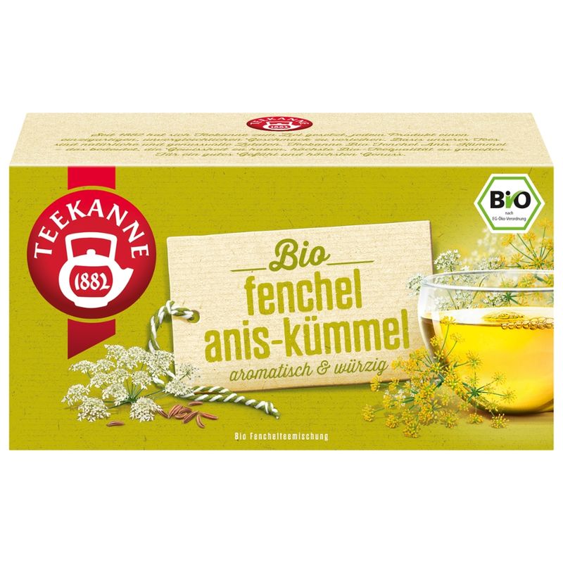 Teekanne BIO Pur Fenchel Anis-Kümmel 12x18 - Produktbild