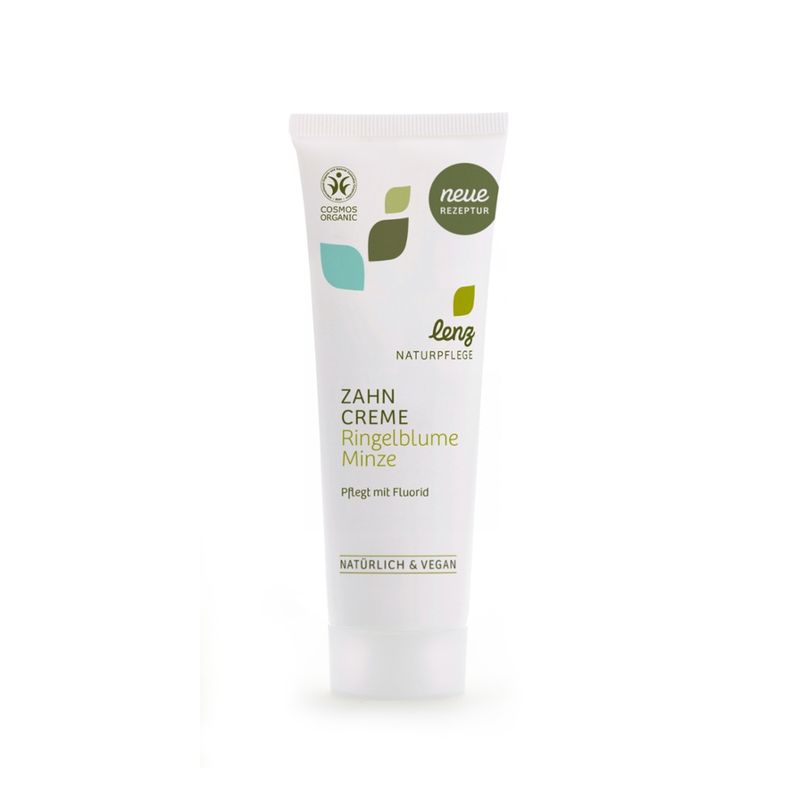 Lenz Naturpflege Zahncreme Ringelblume Minze mit Fluorid - Produktbild