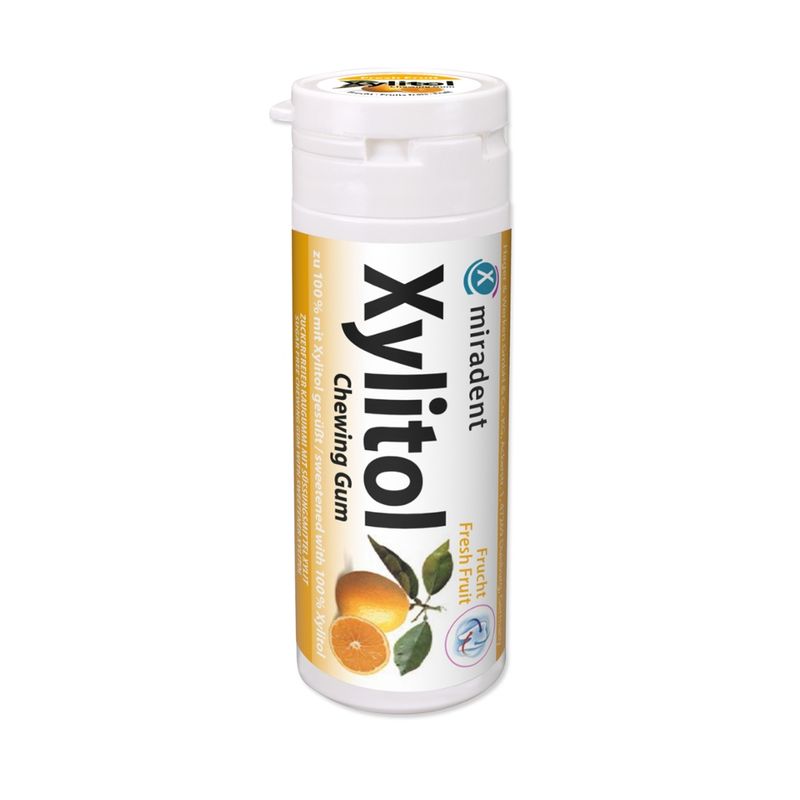 miradent miradent Xylitol Chewing Gum Fresh Fruit - Produktbild