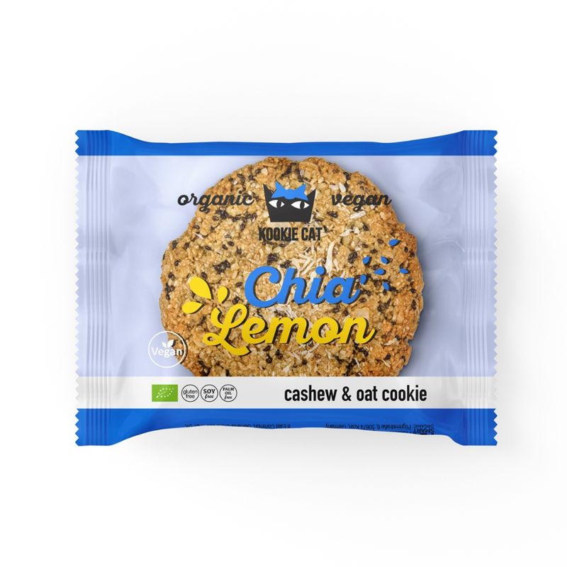 KookieCat KookieCat Chia Lemon, 50g, glutenfrei - Produktbild