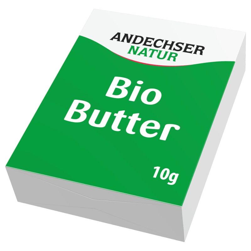 Andechser Natur Bio Portiionsbutter - Produktbild