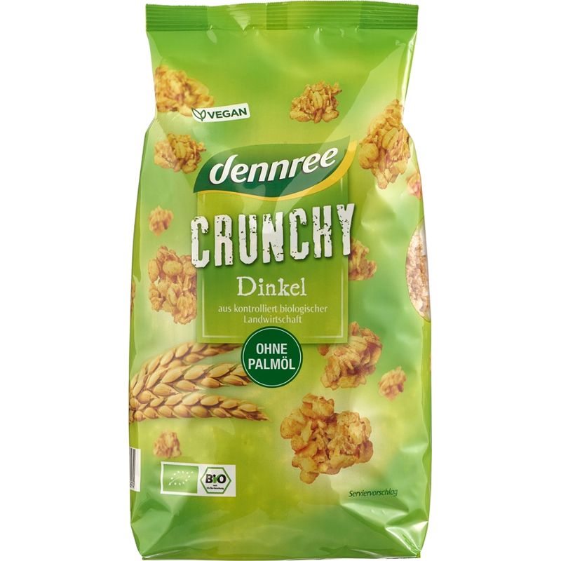 dennree Dinkel-Crunchy, ohne Palmöl - Produktbild