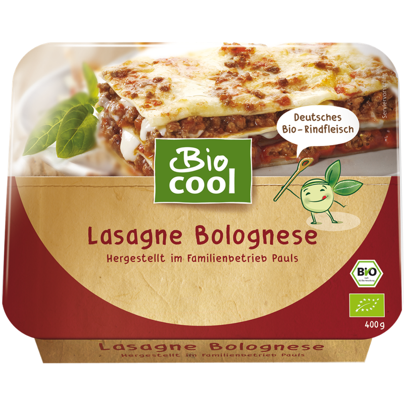 BioCool Lasagne Bolognese - Produktbild