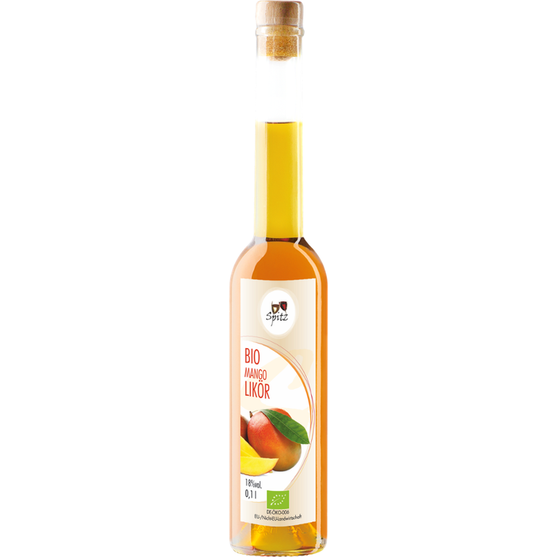 Spitz BIO Mango Likör 0.1 l, 18 vol% - Produktbild