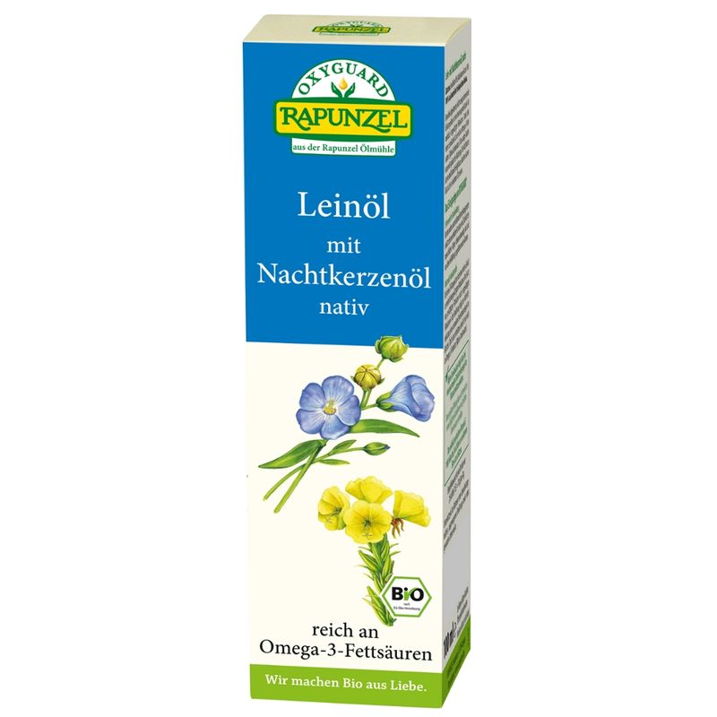 Rapunzel OXYGUARD® Leinöl mit Nachtkerzenöl - Produktbild