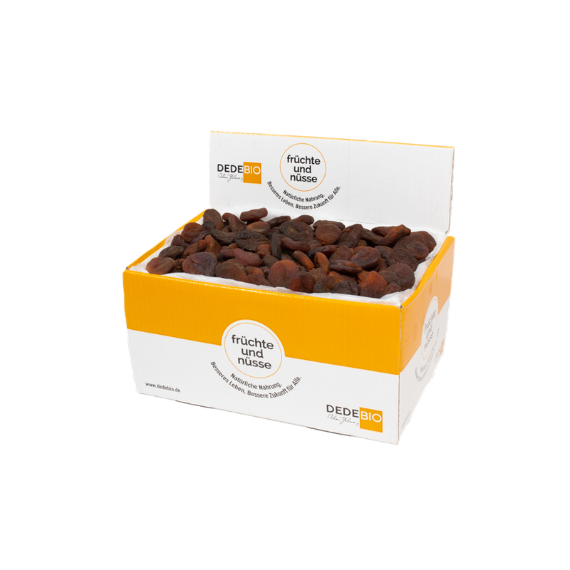 DEDEBIO  DEDEBIO Bio Aprikosen ganz, entsteint, sonnengetrocknet 4kg - Produktbild