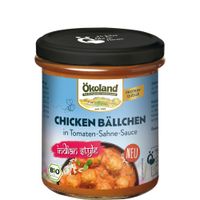 Chicken Bällchen in Tomaten-Sahne-Sauce - Produktbild