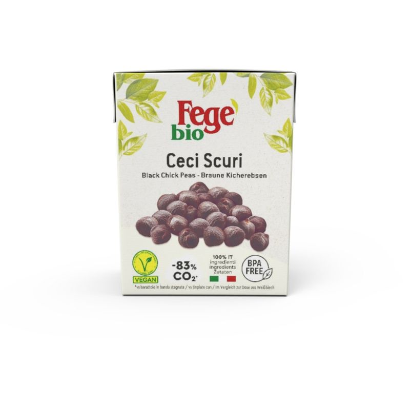 FEGE' FEGE' braune Kichererbsen aus kontrolliert biologischem anbau 16x380 - Produktbild