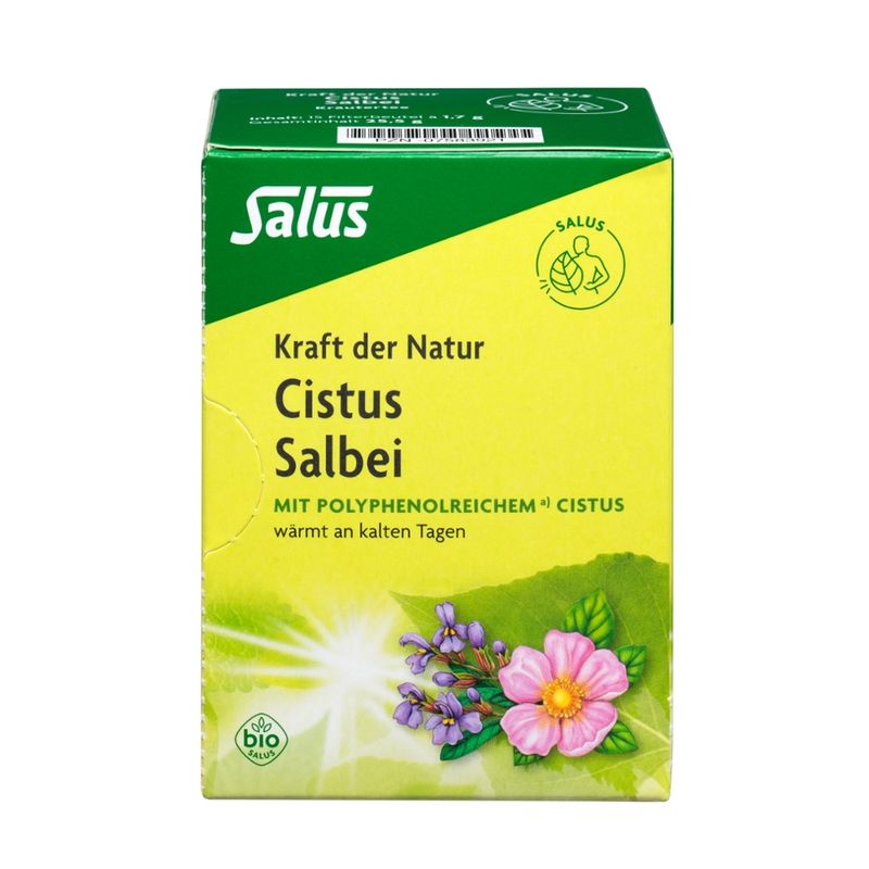 Salus® Salus® Cistus Salbei Kräutertee bio 15 FB - Produktbild