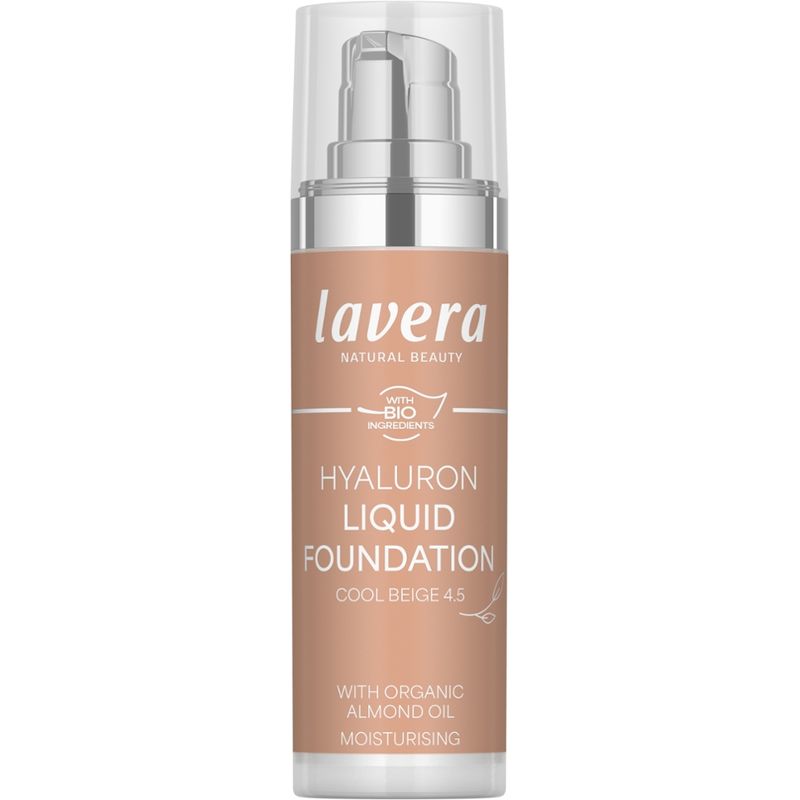 lavera Hyaluron Liquid Foundation -Cool Beige 4.5- - Produktbild