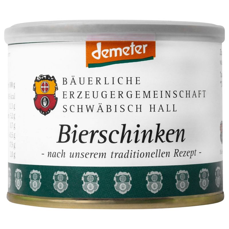 Bäuerliche Erzeugergemeinschaft Schwäbisch Hall Demeter Bierschinken - Produktbild