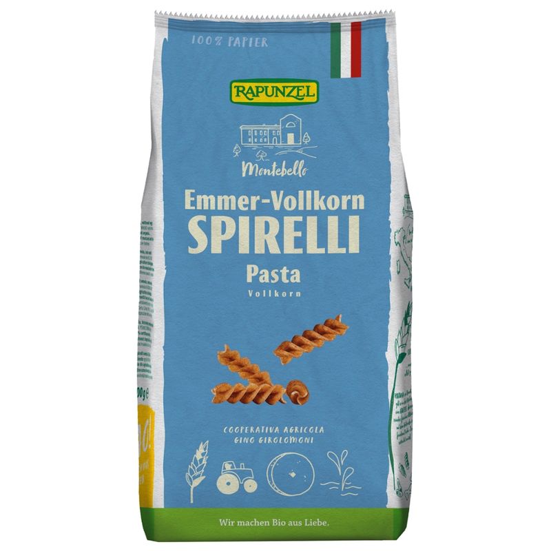 Rapunzel Emmer-Spirelli Vollkorn - Produktbild