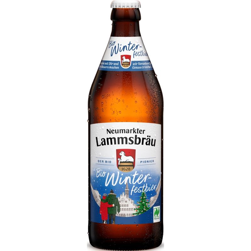 Neumarkter Lammsbräu Lammsbräu Festbier Winter (Bio) 0,5l - Produktbild