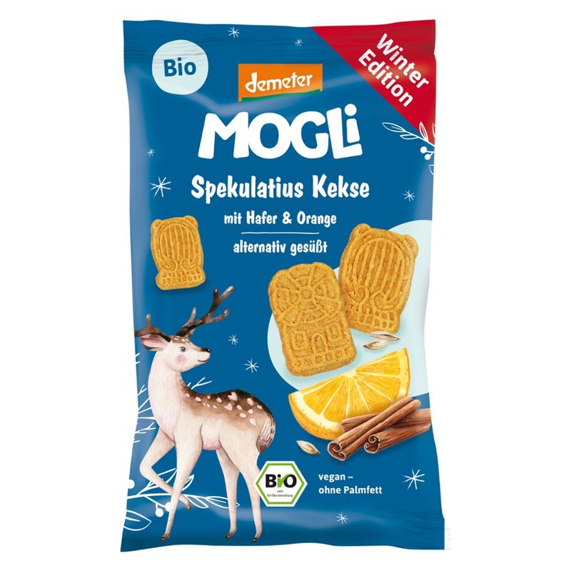 Mogli Spekulatius Kekse mit Hafer und Orange - Produktbild