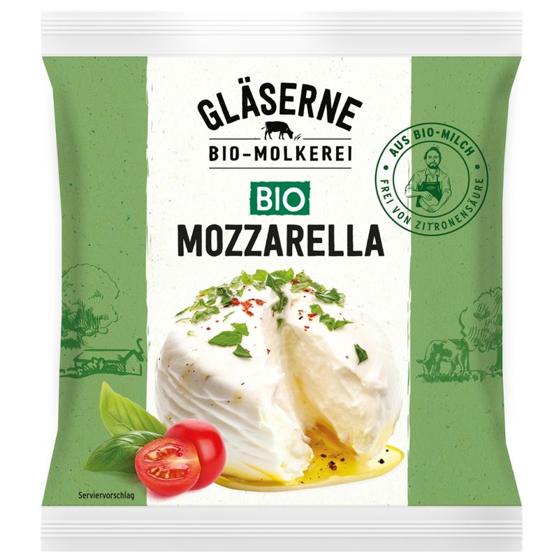 Gläserne Molkerei GM Bio Mozzarella 125g - Produktbild