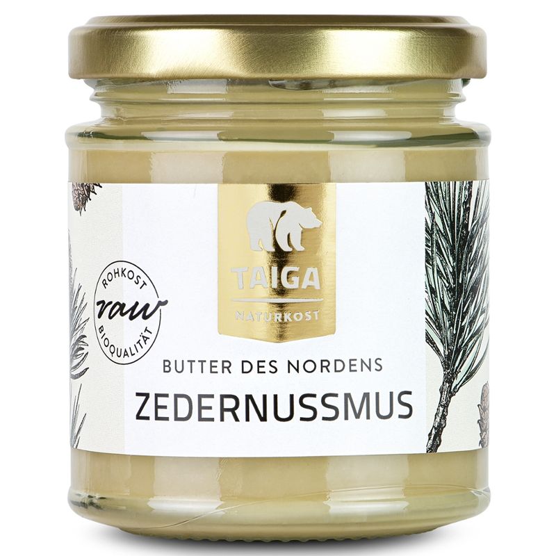 TAIGA NATURKOST Zedernuss-Mus, bio, Rohkost-Qualität - Produktbild