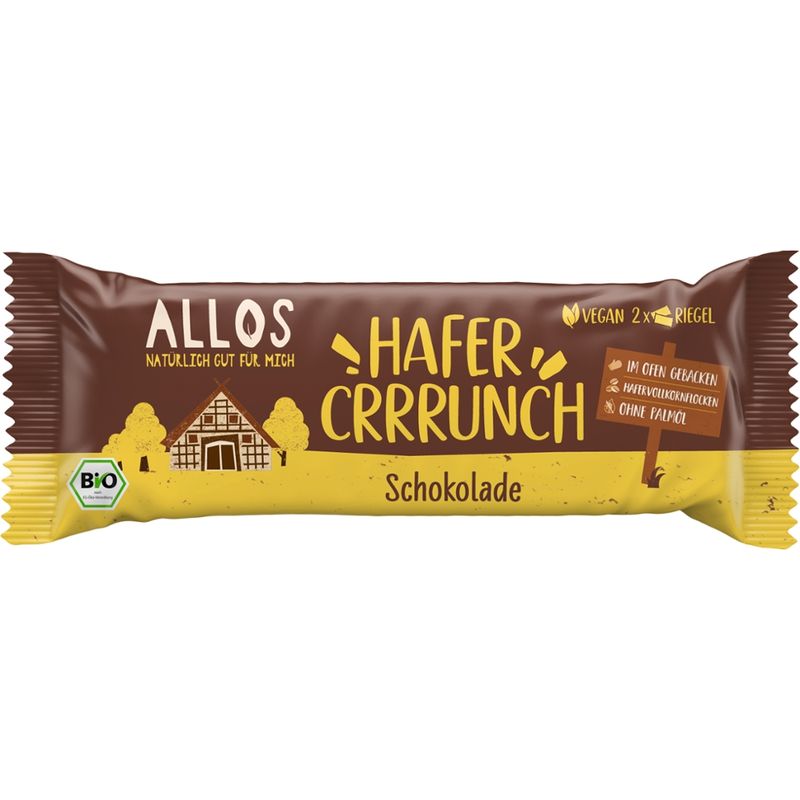 Allos Hafercrrrunch Riegel Schoko - Produktbild