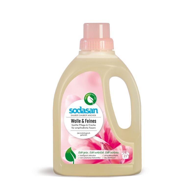 sodasan Wool & Delicates Detergent - Produktbild