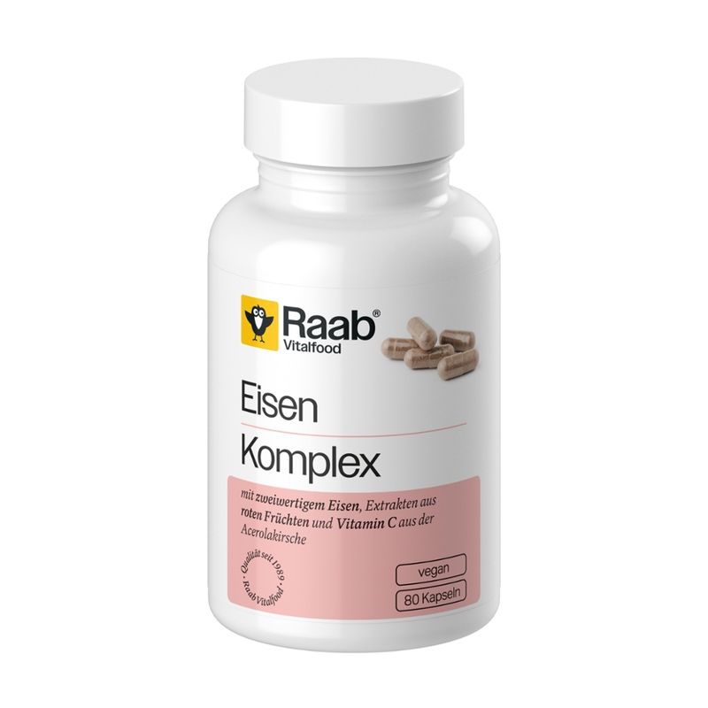 Raab Vitalfood Eisen Komplex Kapseln - Produktbild