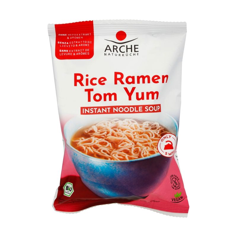 Arche Naturküche Rice Ramen Tom Yum - Nouilles Instantanées - Produktbild