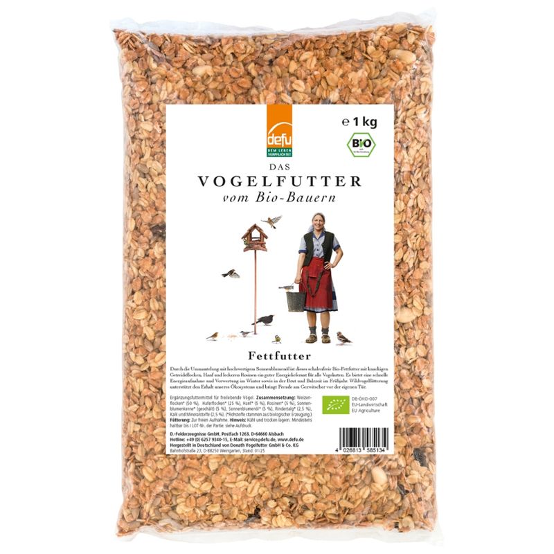 defu - Das Tierfutter vom Bio-Bauern Bio-Fettfutter - Produktbild