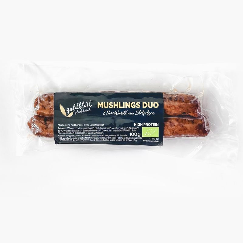 Goldblatt Goldblatt Plant Based BIO Mushlings Duo - Produktbild