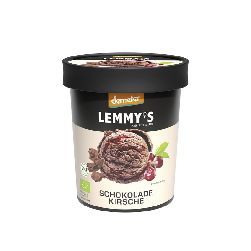 LEMMY'S  Lemmy's Demeter-Eis Schokolade Kirsche - Produktbild